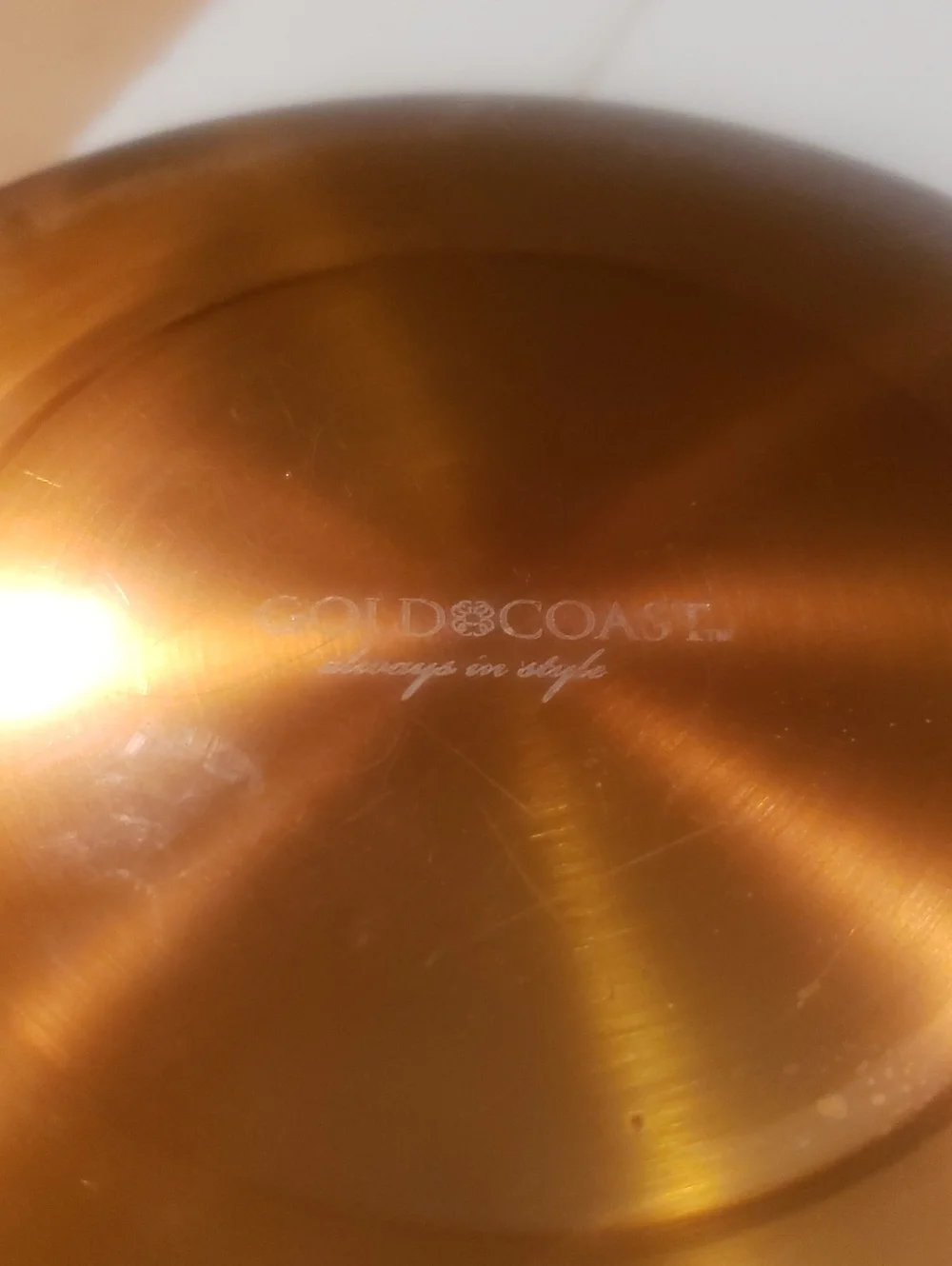 Set of 5 Gold Coast Stainless Steel Food Storage Bowls w/Lids, 10 Pcs NWOT